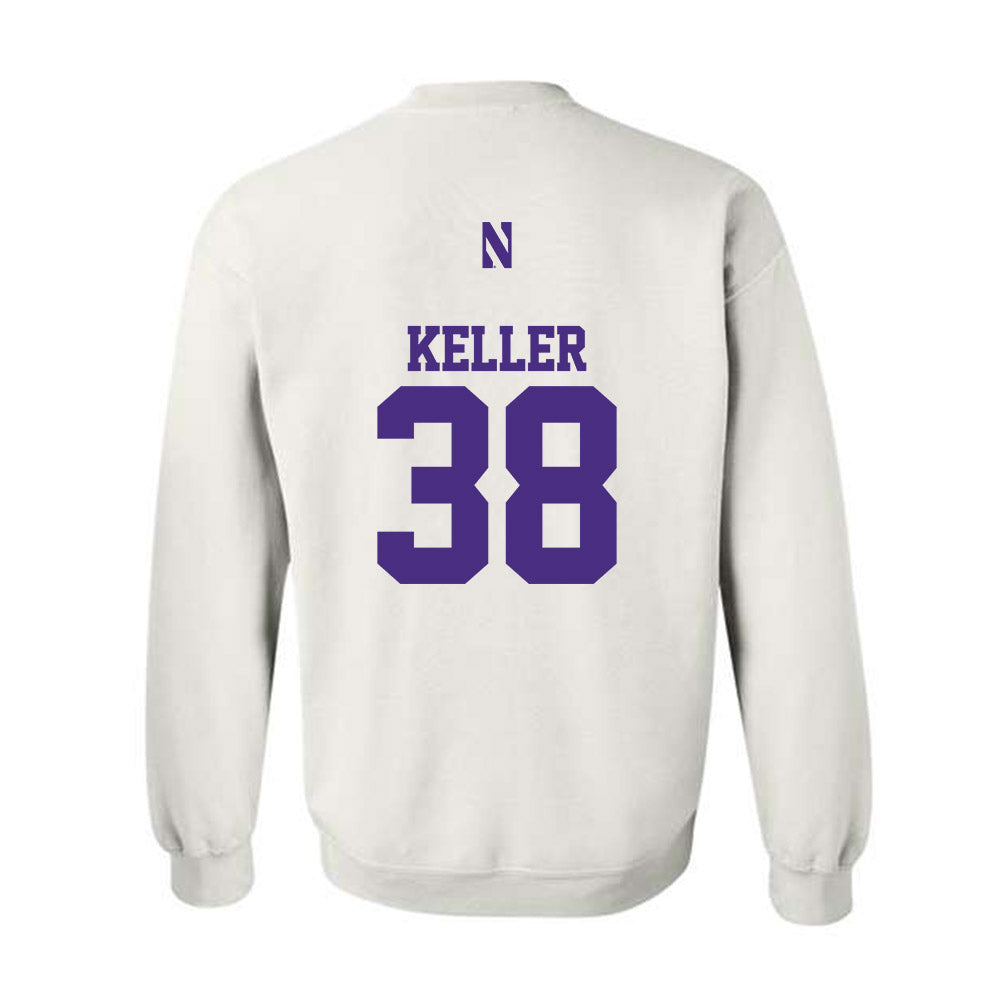Northwestern - NCAA Women's Lacrosse : Kate Keller - Classic Shersey Crewneck Sweatshirt-1