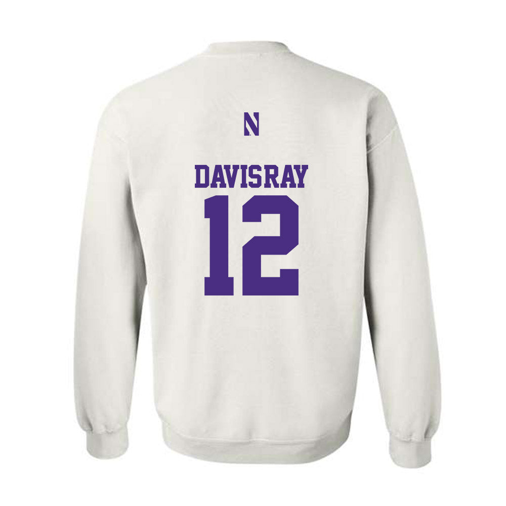 Northwestern - NCAA Football : Gabriel Davis-Ray - Classic Shersey Crewneck Sweatshirt-1
