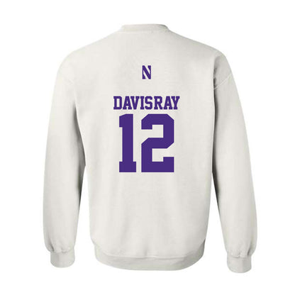 Northwestern - NCAA Football : Gabriel Davis-Ray - Classic Shersey Crewneck Sweatshirt-1