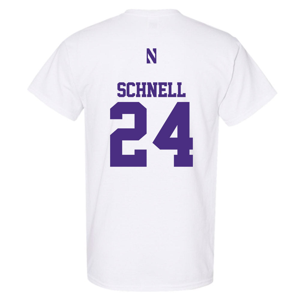 Northwestern - NCAA Women's Volleyball : Cate Schnell - Classic Shersey T-Shirt-1
