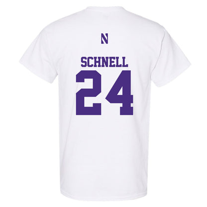 Northwestern - NCAA Women's Volleyball : Cate Schnell - Classic Shersey T-Shirt-1