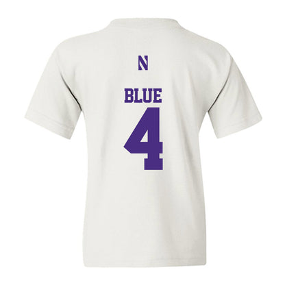 Northwestern - NCAA Women's Basketball : Lexi Blue - Classic Shersey Youth T-Shirt-1