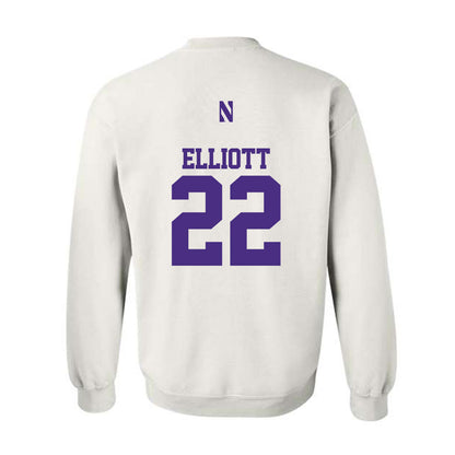 Northwestern - NCAA Women's Soccer : Olivia Elliott - Classic Shersey Crewneck Sweatshirt-1