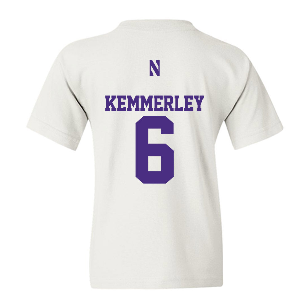 Northwestern - NCAA Women's Soccer : Keira Kemmerley - Classic Shersey Youth T-Shirt-1