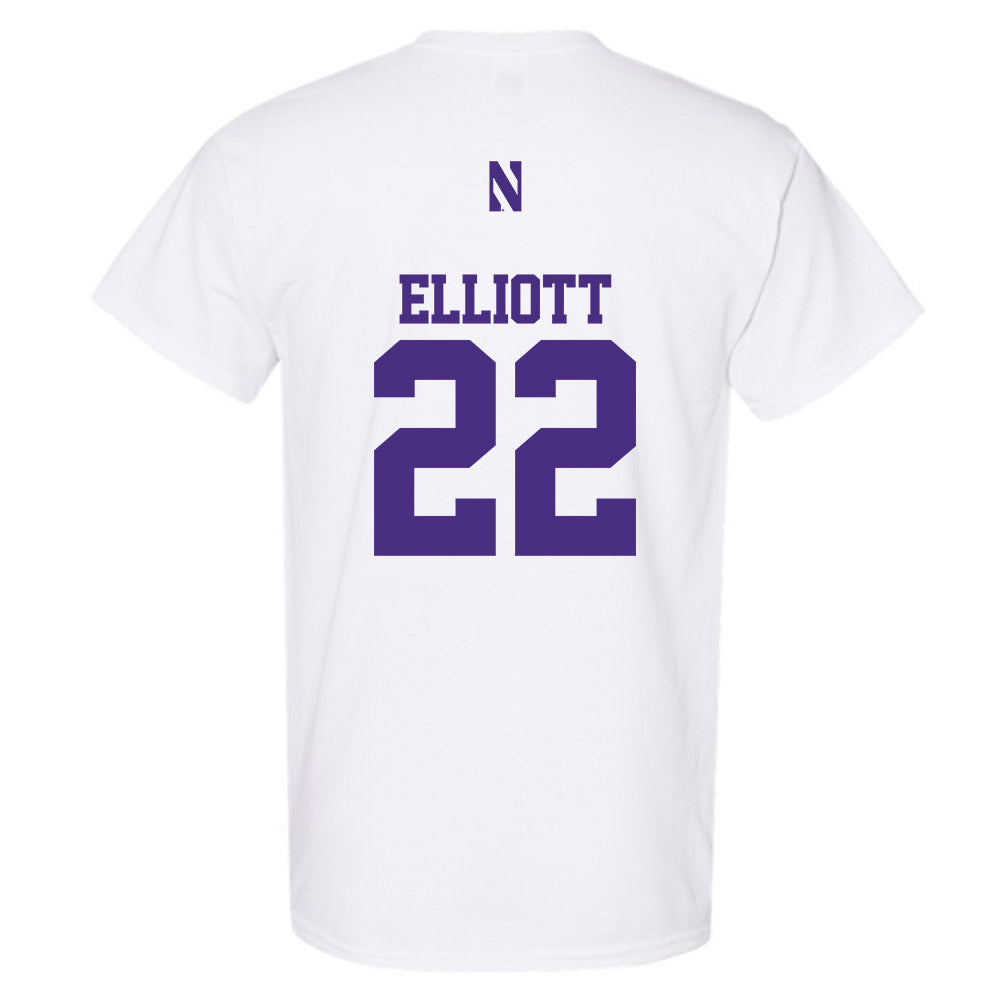 Northwestern - NCAA Women's Soccer : Olivia Elliott - Classic Shersey T-Shirt-1