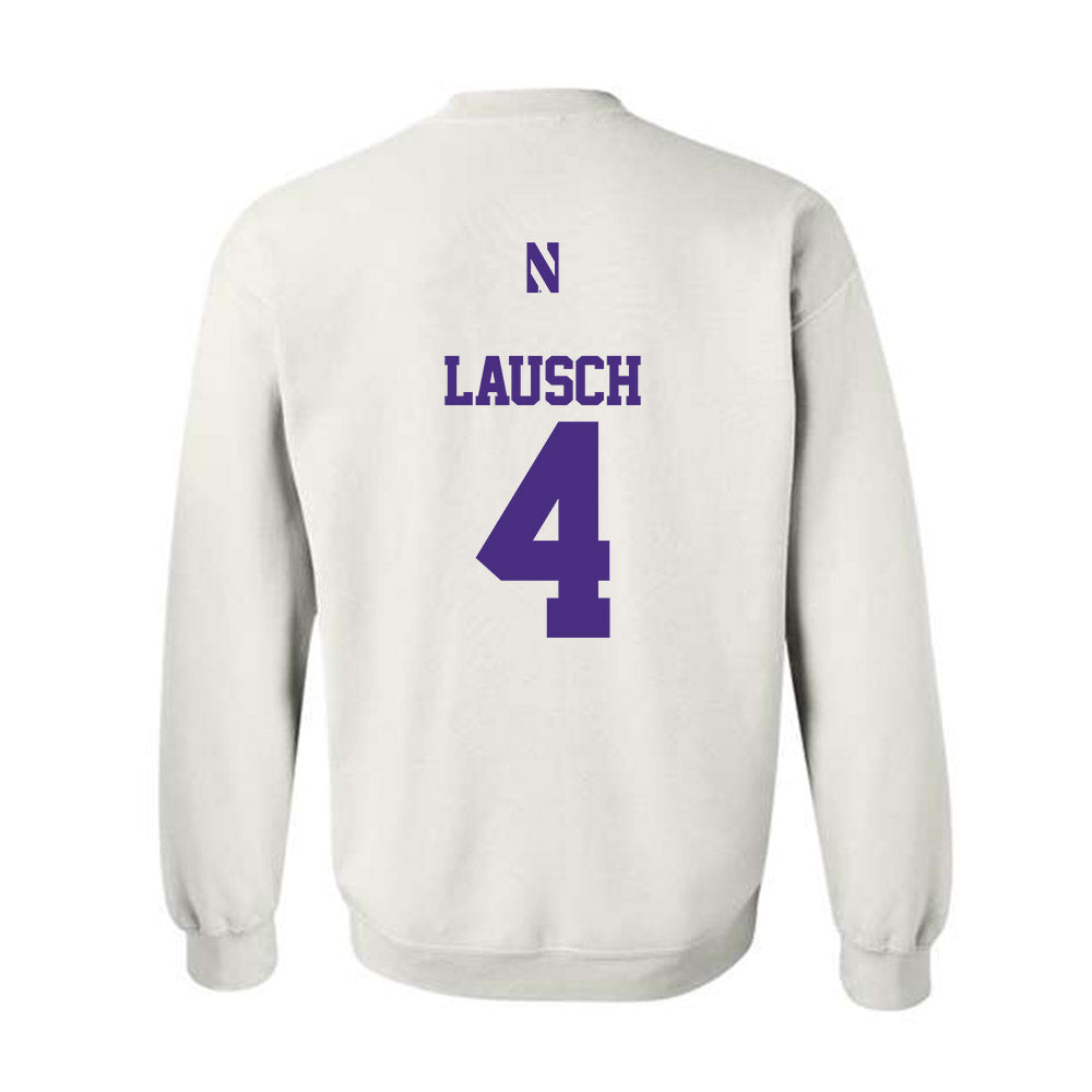 Northwestern - NCAA Baseball : Jack Lausch - Classic Shersey Crewneck Sweatshirt-1