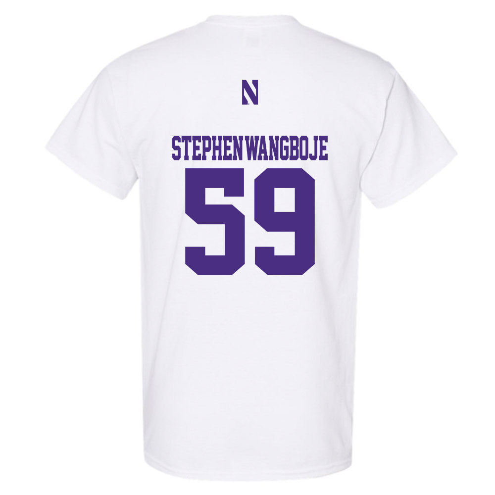 Northwestern - NCAA Football : Glory Stephen-Wangboje - Classic Shersey T-Shirt-1