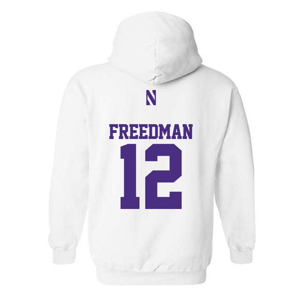 Northwestern - NCAA Women's Field Hockey : Jess Freedman - Classic Shersey Hooded Sweatshirt-1