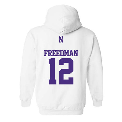 Northwestern - NCAA Women's Field Hockey : Jess Freedman - Classic Shersey Hooded Sweatshirt-1