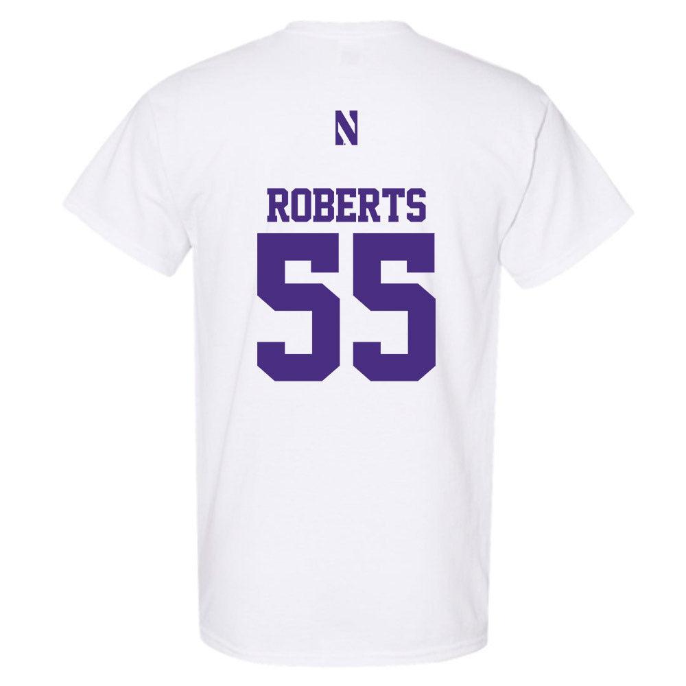 Northwestern - NCAA Football : Dylan Roberts - Classic Shersey T-Shirt-1