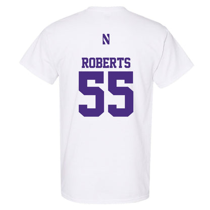 Northwestern - NCAA Football : Dylan Roberts - Classic Shersey T-Shirt-1
