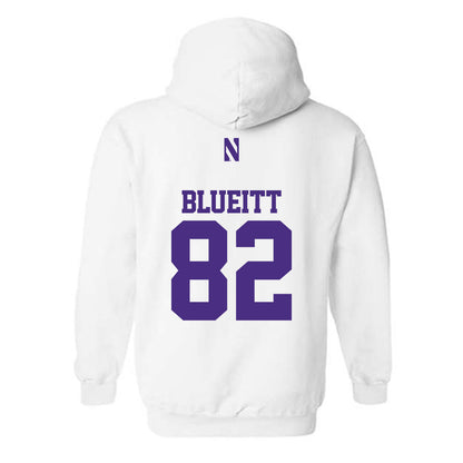 Northwestern - NCAA Football : Braden Blueitt - Classic Shersey Hooded Sweatshirt-1