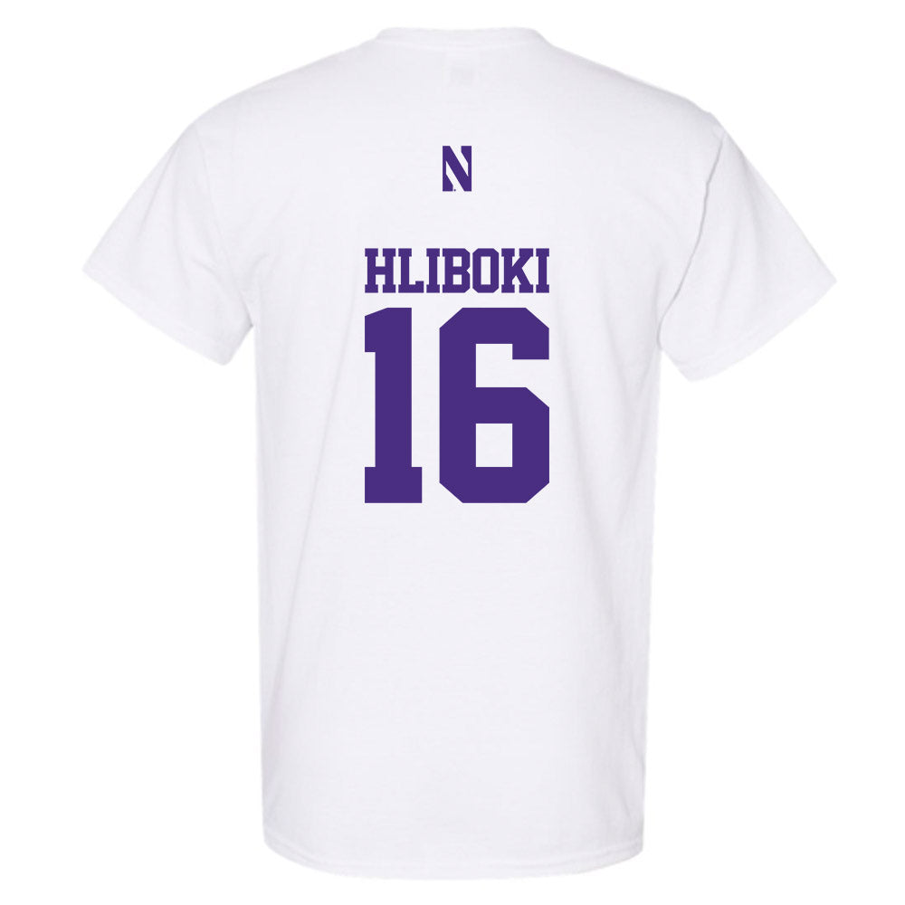 Northwestern - NCAA Baseball : Sam Hliboki - Classic Shersey T-Shirt-1