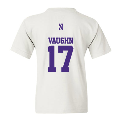 Northwestern - NCAA Football : Jaden Vaughn - Classic Shersey Youth T-Shirt-1