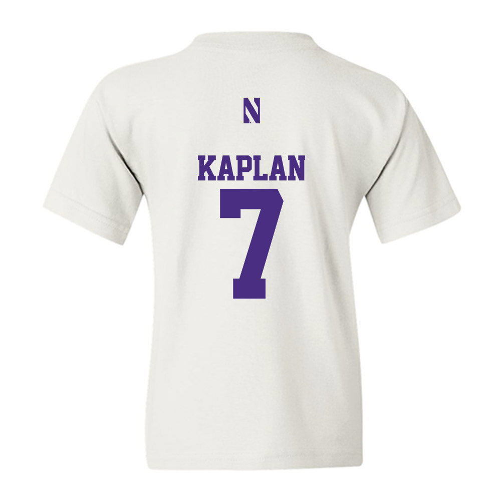 Northwestern - NCAA Baseball : Marty Kaplan - Classic Shersey Youth T-Shirt-1