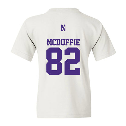 Northwestern - NCAA Football : Jaden McDuffie - Classic Shersey Youth T-Shirt-1