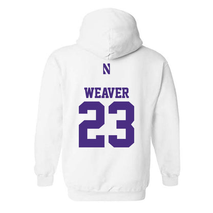 Northwestern - NCAA Baseball : Ryan Weaver - Classic Shersey Hooded Sweatshirt-1