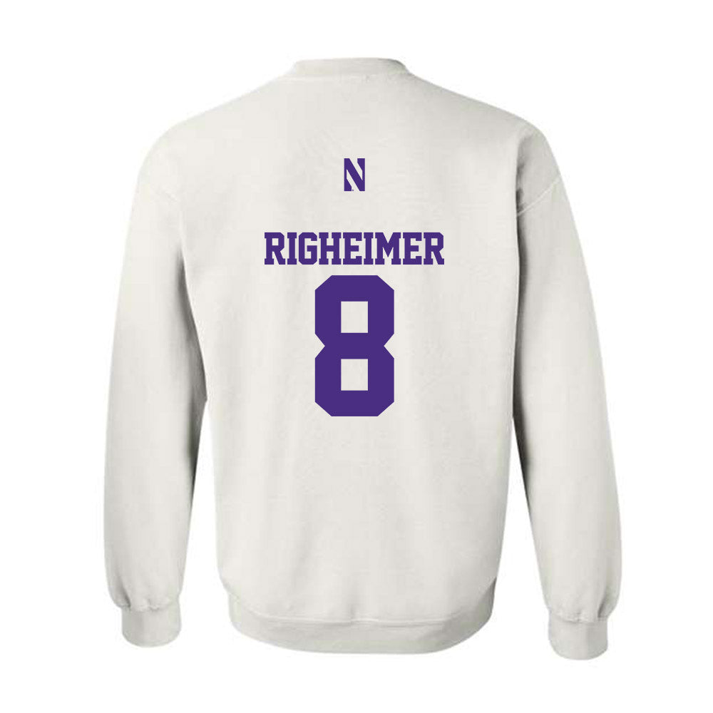 Northwestern - NCAA Women's Basketball : Kat Righeimer - Classic Shersey Crewneck Sweatshirt