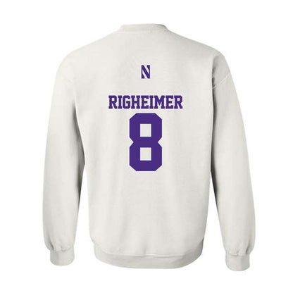 Northwestern - NCAA Women's Basketball : Kat Righeimer - Classic Shersey Crewneck Sweatshirt