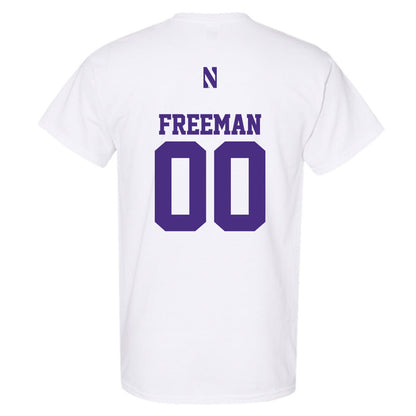 Northwestern - NCAA Women's Soccer : Camryn Freeman - Classic Shersey T-Shirt-1
