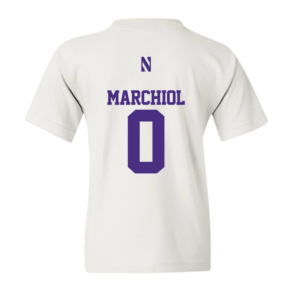Northwestern - NCAA Football : Nicco Marchiol - Classic Shersey Youth T-Shirt-1
