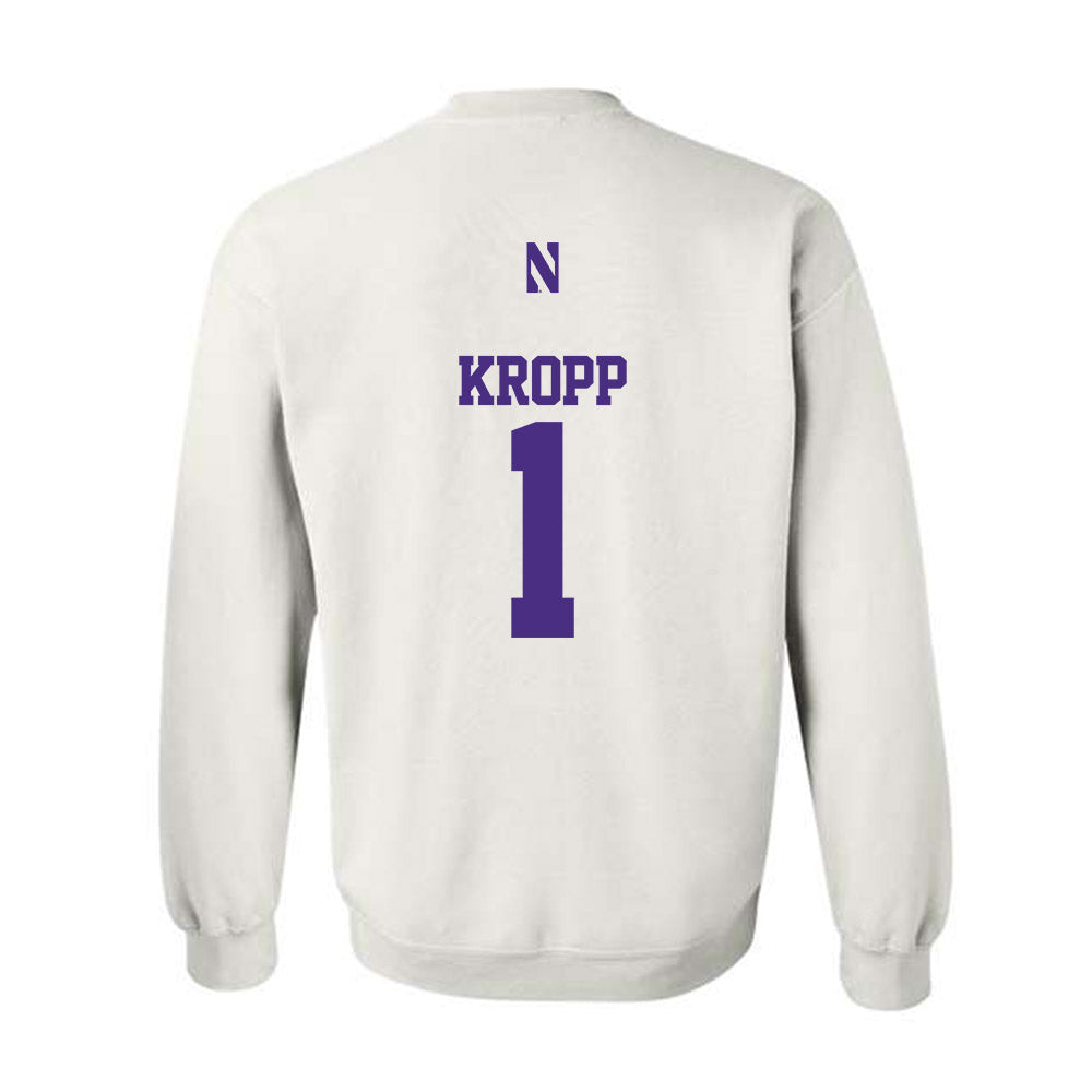 Northwestern - NCAA Men's Basketball : Tyler Kropp - Classic Shersey Crewneck Sweatshirt-1