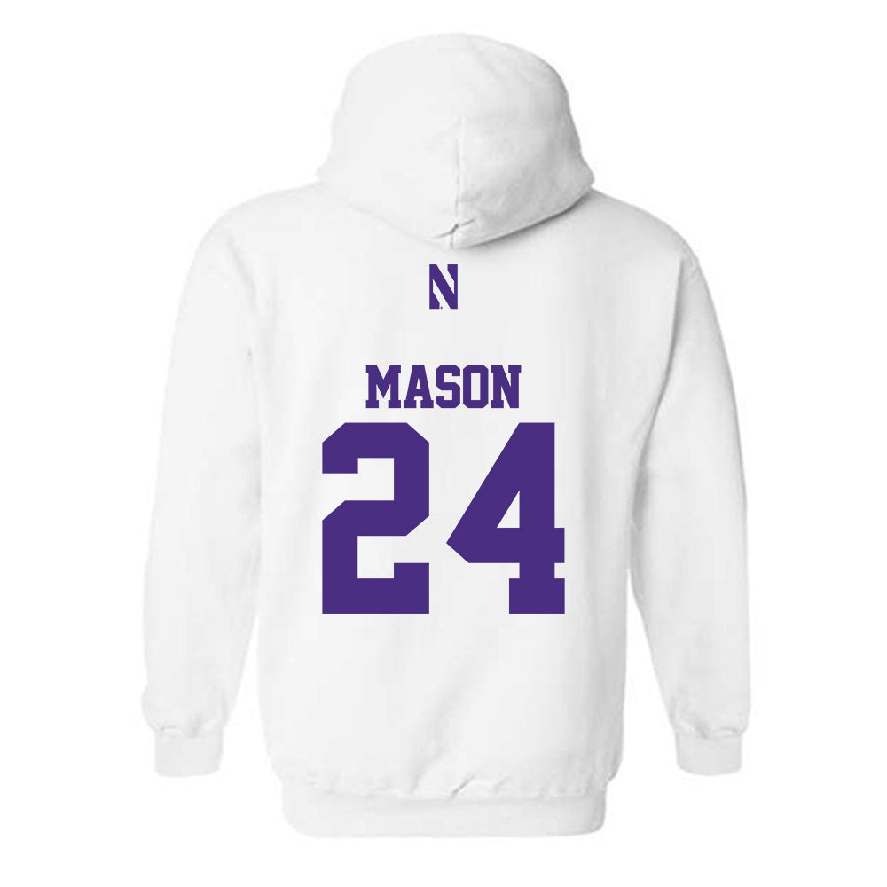 Northwestern - NCAA Softball : Marina Mason - Classic Shersey Hooded Sweatshirt-1