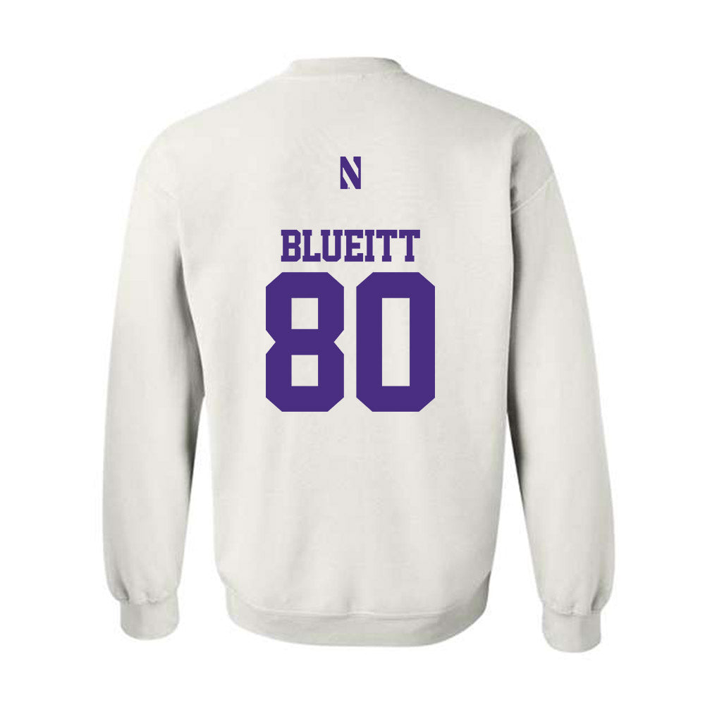 Northwestern - NCAA Football : Braden Blueitt - Classic Shersey Crewneck Sweatshirt-1