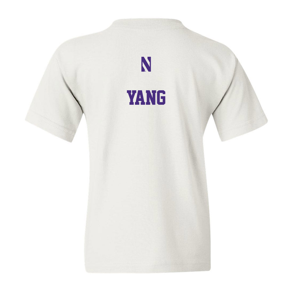 Northwestern - NCAA Men's Tennis : Vincent Yang - Classic Shersey Youth T-Shirt