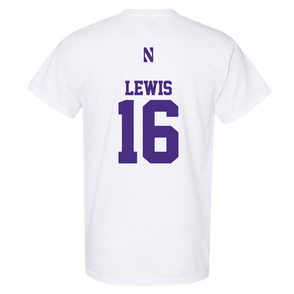 Northwestern - NCAA Football : J.J. Lewis - Classic Shersey T-Shirt-1