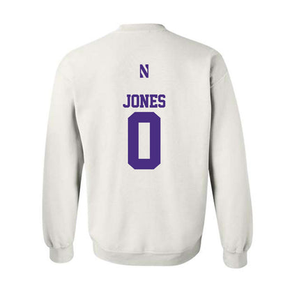 Northwestern - NCAA Football : Alijah Jones - Classic Shersey Crewneck Sweatshirt-1