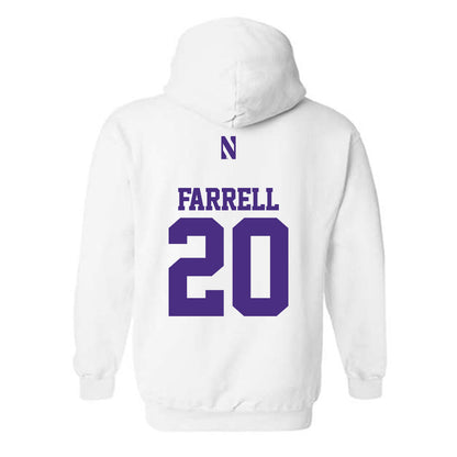 Northwestern - NCAA Football : Chase Farrell - Classic Shersey Hooded Sweatshirt-1