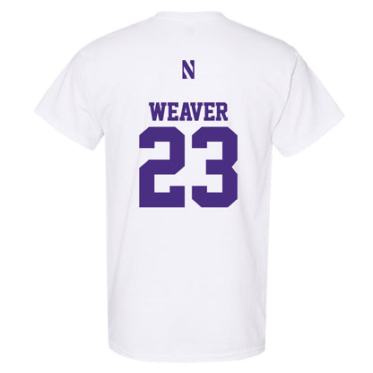 Northwestern - NCAA Baseball : Ryan Weaver - Classic Shersey T-Shirt-1