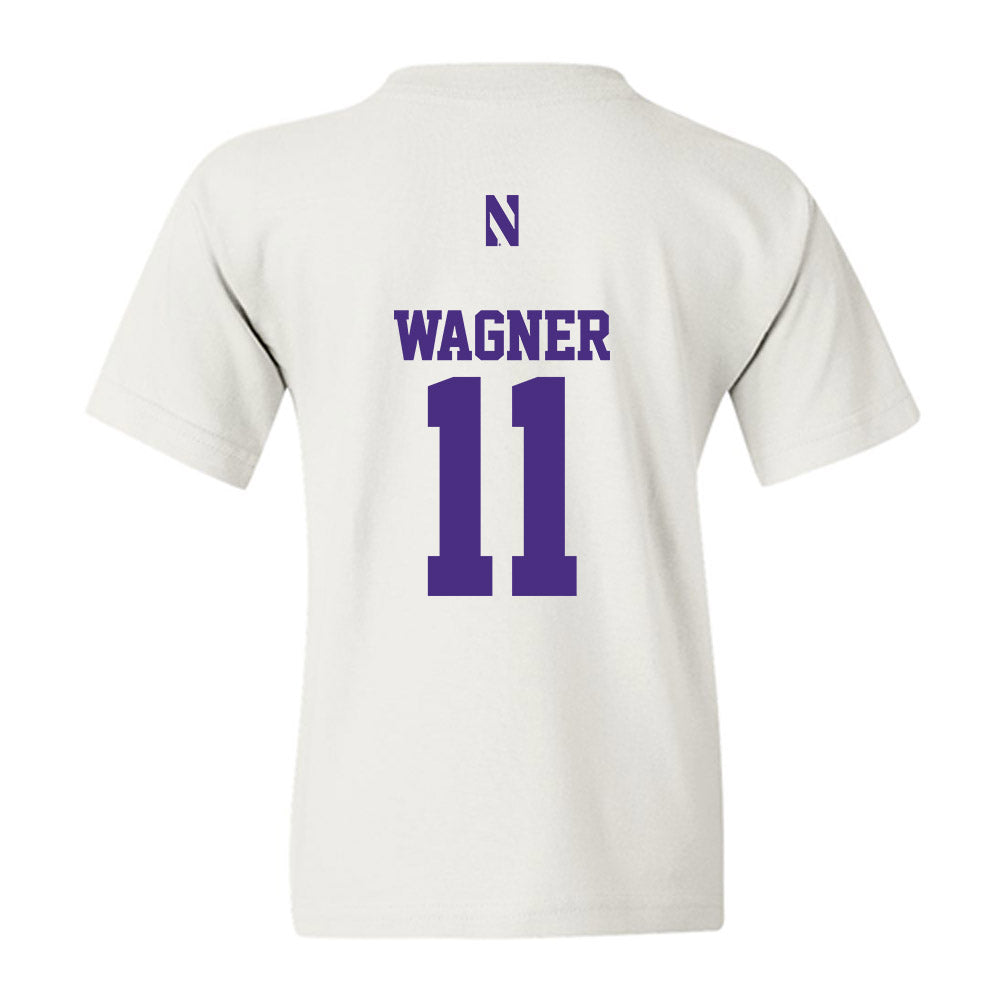 Northwestern - NCAA Women's Soccer : Keira Wagner - Classic Shersey Youth T-Shirt-1