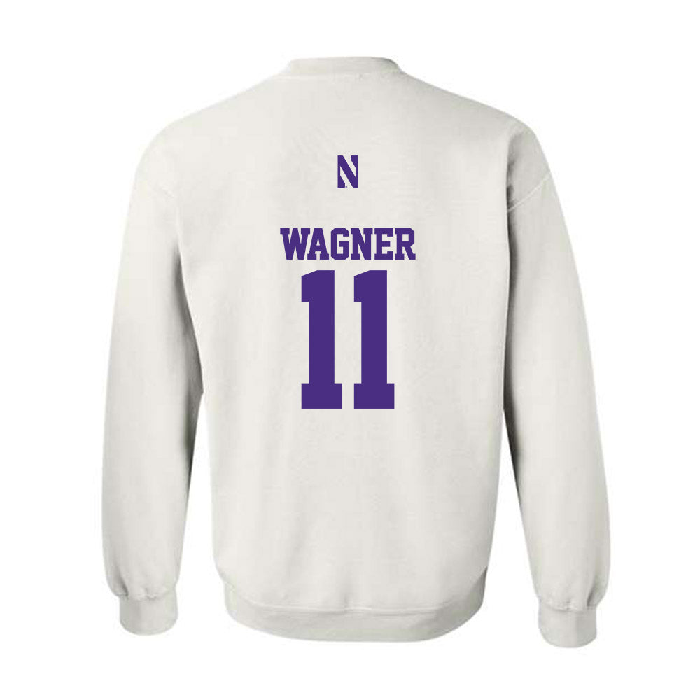 Northwestern - NCAA Women's Soccer : Keira Wagner - Classic Shersey Crewneck Sweatshirt-1