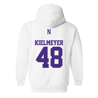 Northwestern - NCAA Football : Tyler Kielmeyer - Classic Shersey Hooded Sweatshirt-1