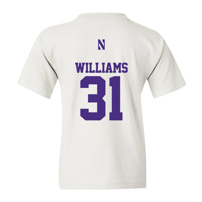 Northwestern - NCAA Football : Tito Williams - Classic Shersey Youth T-Shirt-1