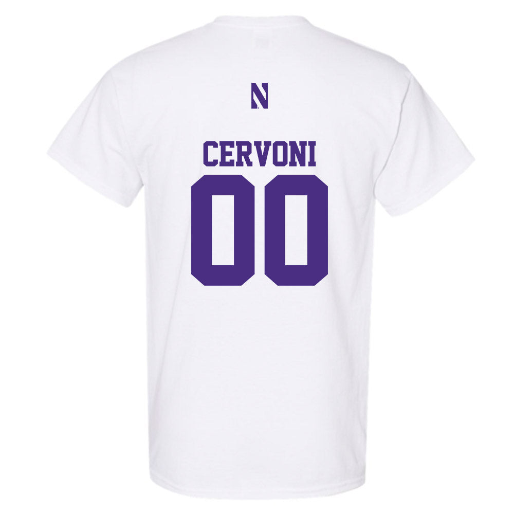 Northwestern - NCAA Men's Soccer : Gino Cervoni - Classic Shersey T-Shirt-1