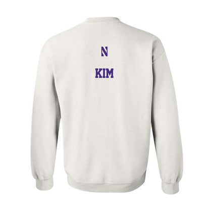Northwestern - NCAA Women's Swimming & Diving : Iris Kim - Classic Shersey Crewneck Sweatshirt-1