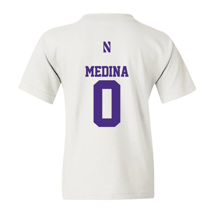 Northwestern - NCAA Softball : Tru Medina - Classic Shersey Youth T-Shirt-1