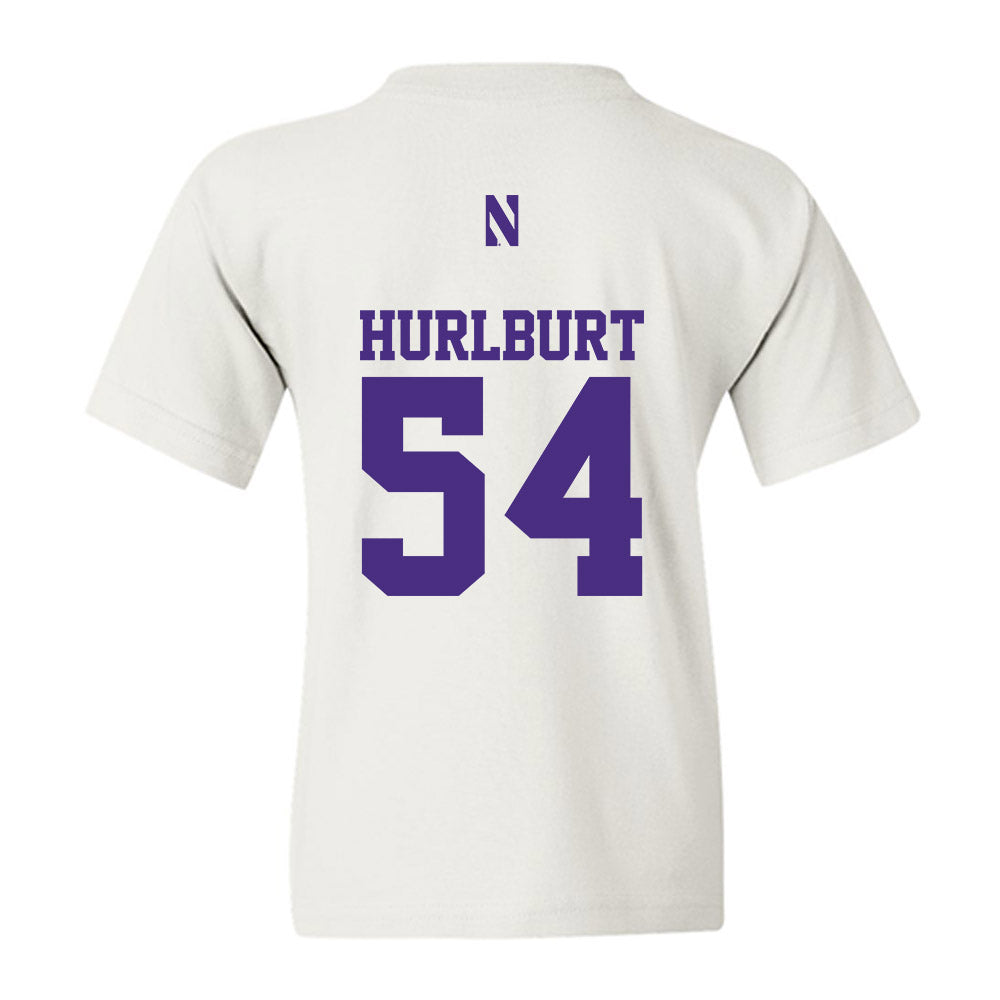 Northwestern - NCAA Men's Basketball : Gus Hurlburt - Classic Shersey Youth T-Shirt-1