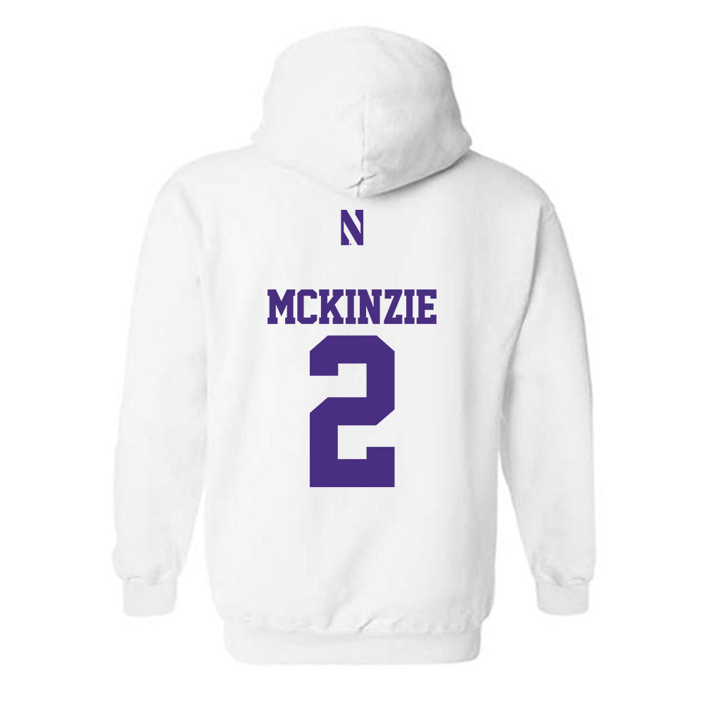 Northwestern - NCAA Football : Kobie McKinzie - Classic Shersey Hooded Sweatshirt-1