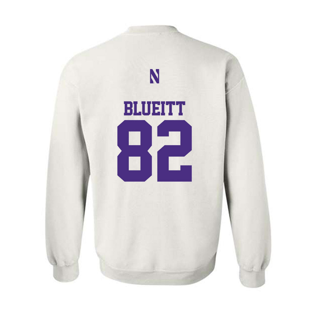 Northwestern - NCAA Football : Braden Blueitt - Classic Shersey Crewneck Sweatshirt-1