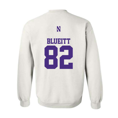 Northwestern - NCAA Football : Braden Blueitt - Classic Shersey Crewneck Sweatshirt-1
