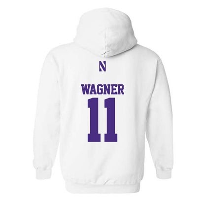 Northwestern - NCAA Women's Soccer : Keira Wagner - Classic Shersey Hooded Sweatshirt-1