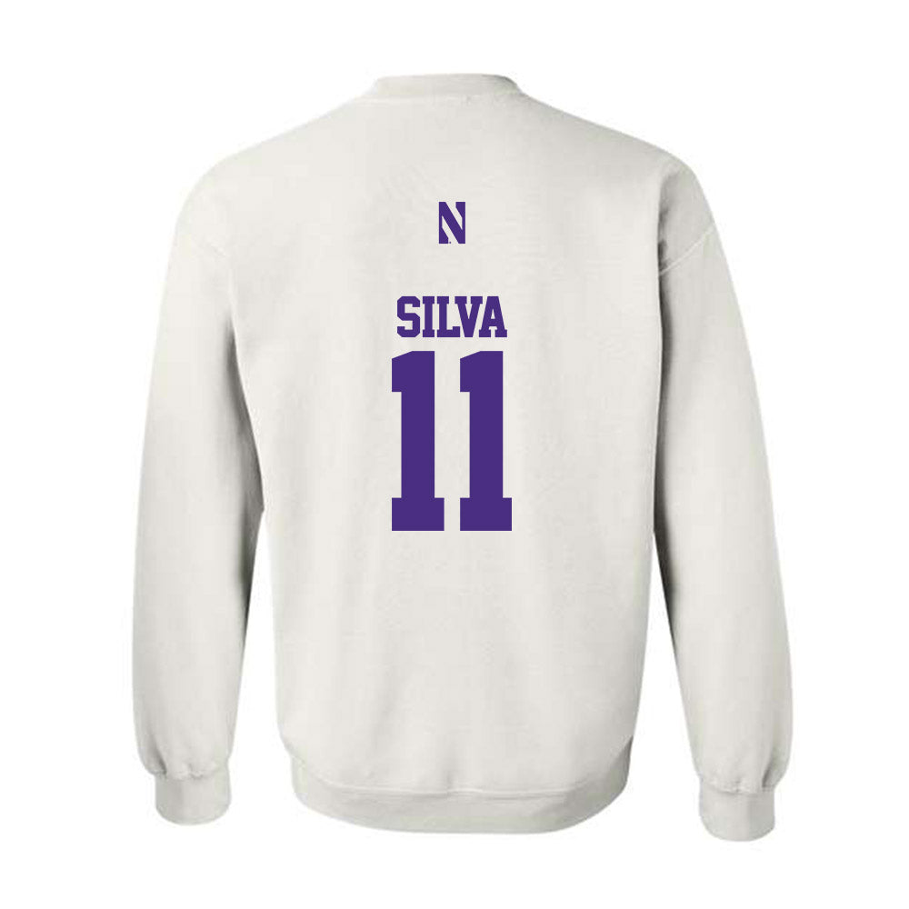 Northwestern - NCAA Men's Soccer : Marco Silva - Classic Shersey Crewneck Sweatshirt-1