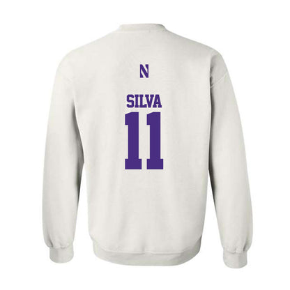 Northwestern - NCAA Men's Soccer : Marco Silva - Classic Shersey Crewneck Sweatshirt-1