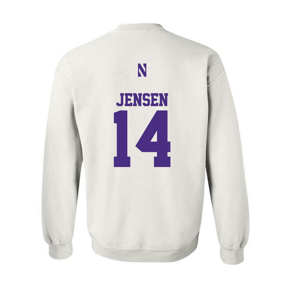 Northwestern - NCAA Softball : Kylee Jensen - Classic Shersey Crewneck Sweatshirt-1