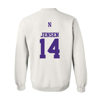 Northwestern - NCAA Softball : Kylee Jensen - Classic Shersey Crewneck Sweatshirt-1