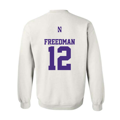 Northwestern - NCAA Women's Field Hockey : Jess Freedman - Classic Shersey Crewneck Sweatshirt-1